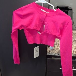 Zara two piece crop sweater